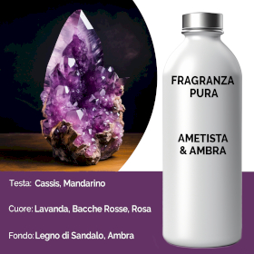 Fragranza Pura - Ametista & Ambra- 500g