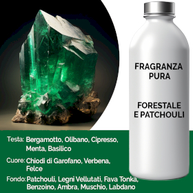 Fragranza Pura - Felce Forestale e Patchouli - 500g