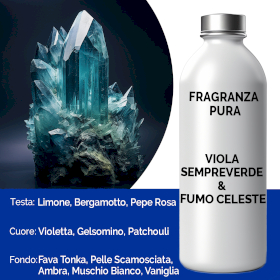 Fragranza Pura - Viola Sempreverde & Fumo Celeste - 500g