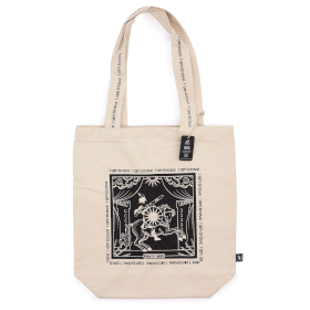 Tote Bag Hop Hare - Sono Coraggioso - Cotone Canvas