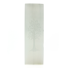 Lampada Selenite 25cm - Albero della Vita