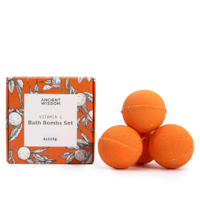 Set di Frizzanti da Bagno Vitamina C – Agrumi