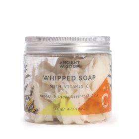 4x Whipped Cream Soap con Vitamina C