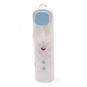 Mini Ventilatore Portatile Viso - Nano Mist Bianco - USB