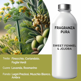 Fragranza Pura 500g - Finocchio Dolce e Jojoba