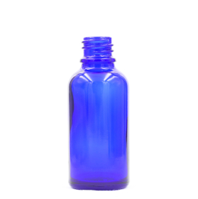 110x Bottiglie in Vetro Blu da 30ml