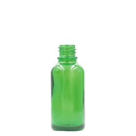 255x Bottiglie in Vetro Verde da 5ml