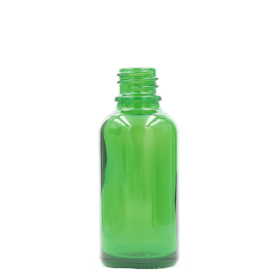 156x Bottiglie in Vetro Verde da 15ml