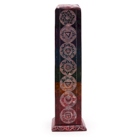 Smoke Box in Steatite 25 cm  - 7 Chakra