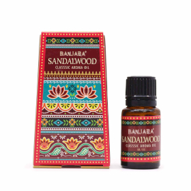 6x Fragranze Banjara 10ml - Legno di Sandalo