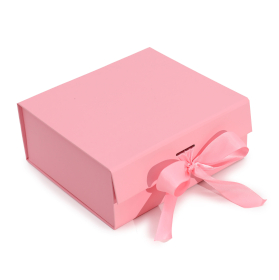 3x Confezione Regalo Piatta - Media (20x18,2x8 cm) - Rosa