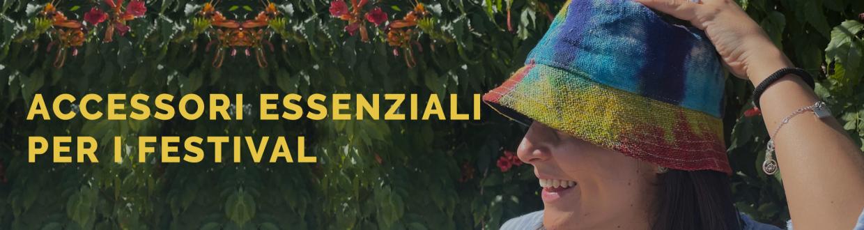 Grossista di accessori essenziali per i festival all'aperto